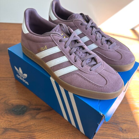Adidas Originals Gazelle Indoor - Shadow Fig - Picture 2 of 16
